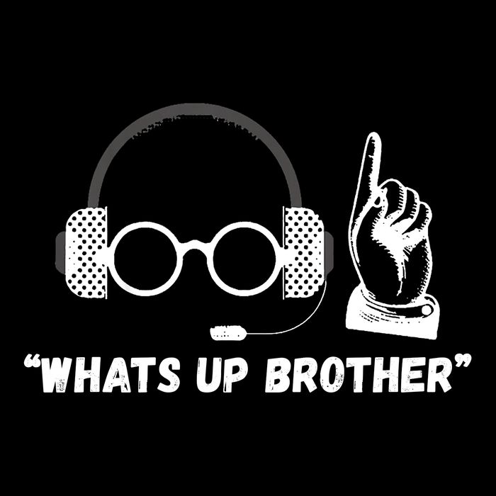 Funny Sketch Streamer Whats Up Brother Backpack