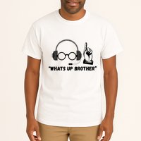Funny Sketch Streamer Whats Up Brother Tall T-Shirt