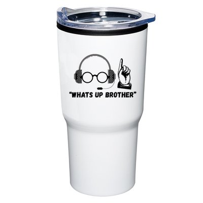 Funny Sketch Streamer Whats Up Brother Tumbler