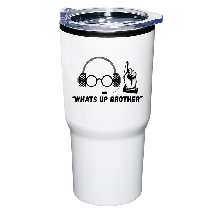 Funny Sketch Streamer Whats Up Brother Tumbler