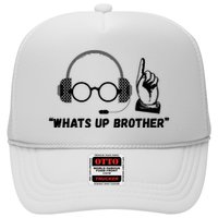 Funny Sketch Streamer Whats Up Brother Trucker Hat
