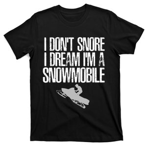 Funny Snowmobile Shirt Snowmobiling Lovers Sport Fans  T-Shirt