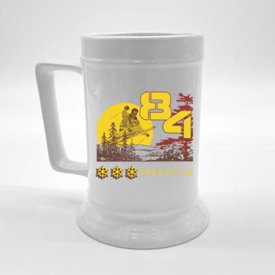 Freestyle Skiing Ski Sport Great Gift Beer Stein