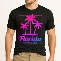 Florida Sunshine State Retro Look Cooling Performance Crew T-Shirt