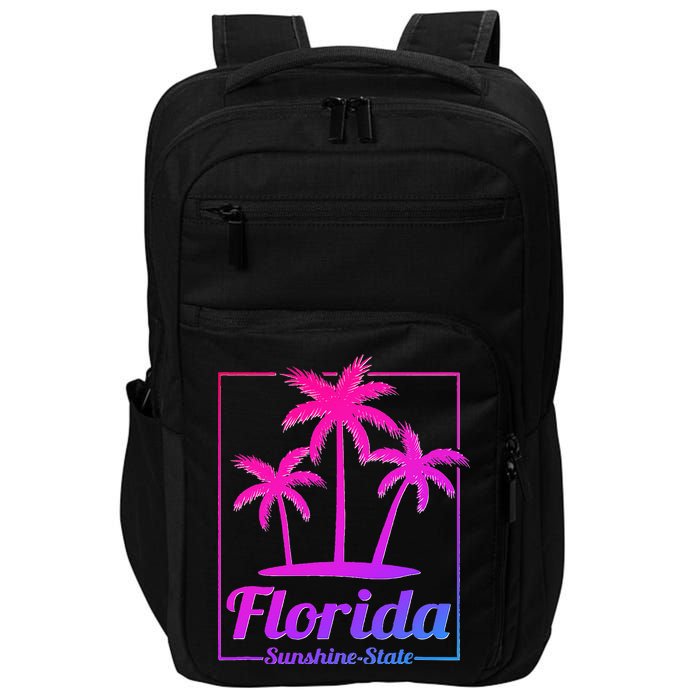 Florida Sunshine State Retro Look Impact Tech Backpack