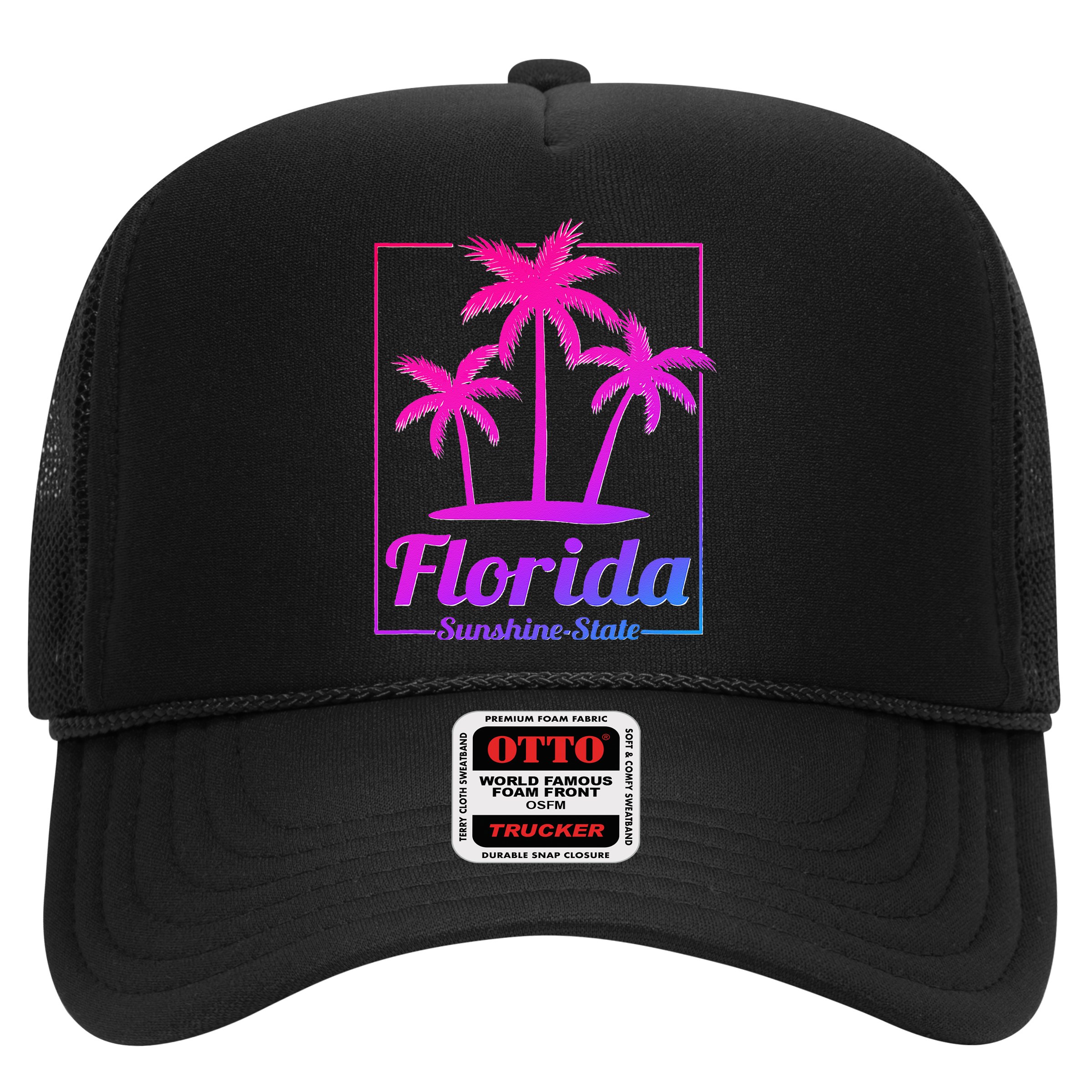 Florida Sunshine State Retro Look Hat