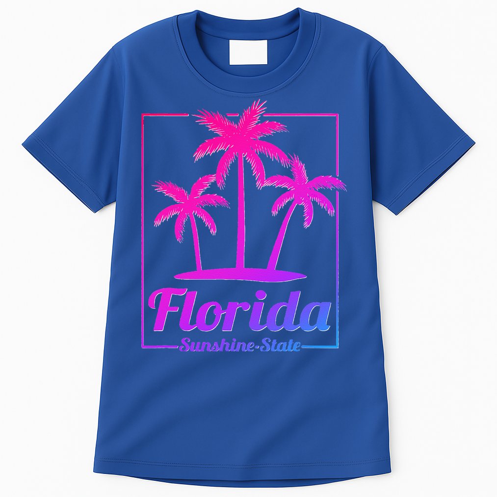 Florida Sunshine State Retro Look Tall T-Shirt