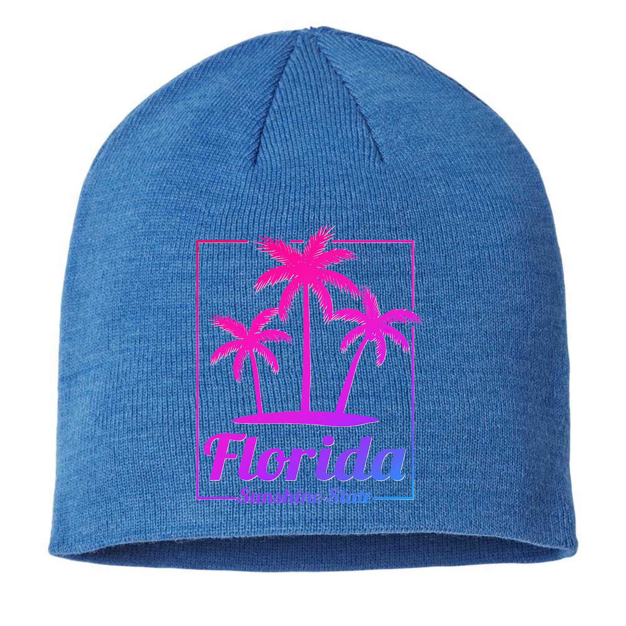 Florida Sunshine State Retro Look Sustainable Beanie