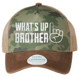 Funny Sketch Streamer Whats Up Brother Legacy Tie Dye Trucker Hat