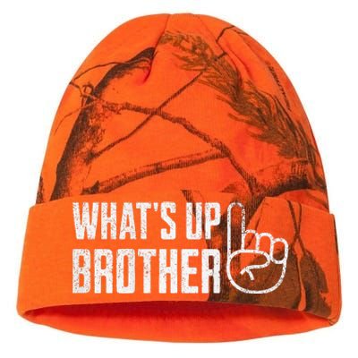 Funny Sketch Streamer Whats Up Brother Kati Licensed 12" Camo Beanie