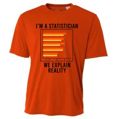 Funny Saying Statistics Data Science Analyst Cute Gift Cooling Performance Crew T-Shirt