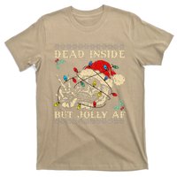 Festive Sarcastic Snarky Skeleton Ugly Christmas T-Shirt