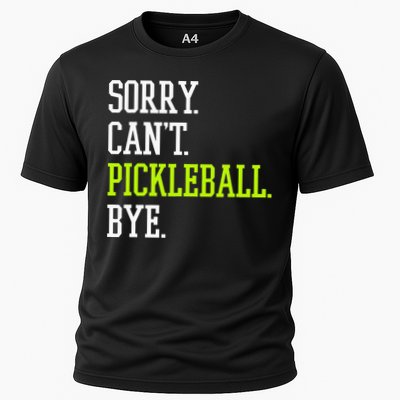 funny saying Sorry Can't Pickleball bye player Performance Shirt
