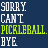 funny saying Sorry Can't Pickleball bye player Infant Baby Jersey Bodysuit
