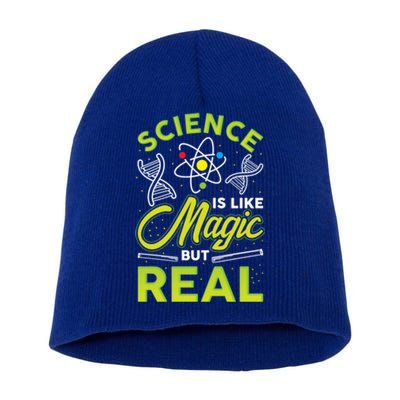 Funny Science Success Chemistry Motivation Nerd Geek Study Sweatshirt Short Acrylic Beanie