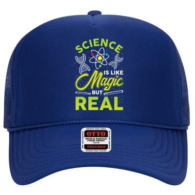 Funny Science Success Chemistry Motivation Nerd Geek Study Sweatshirt High Crown Mesh Back Trucker Hat