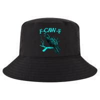 Funny Sarcastic Sarcasm Black Crow, F-Caw-F Black Bird Cool Comfort Performance Bucket Hat