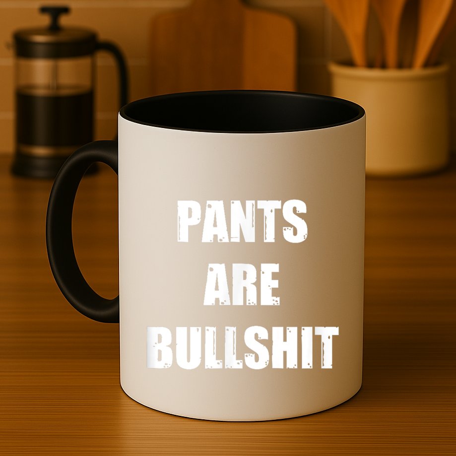 Funny Sarcastic Scottish Kilt And Tartan Fashion Attire Mug