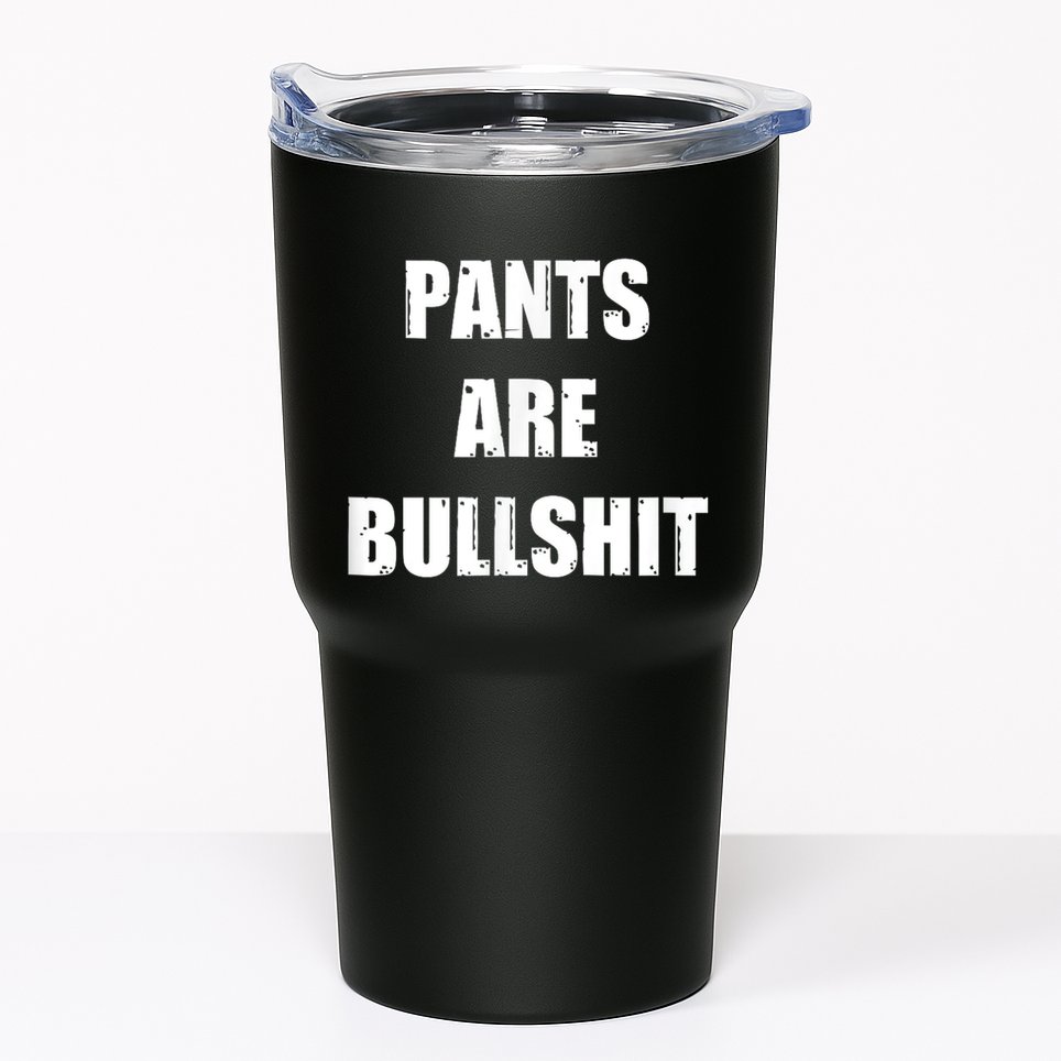Funny Sarcastic Scottish Kilt And Tartan Fashion Attire Tumbler