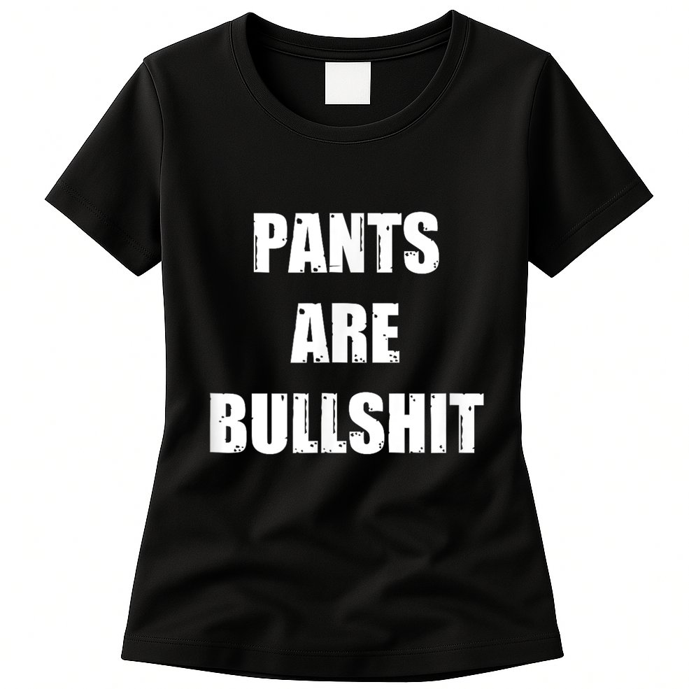 Funny Sarcastic Scottish Kilt And Tartan Fashion Attire Womens T-Shirt