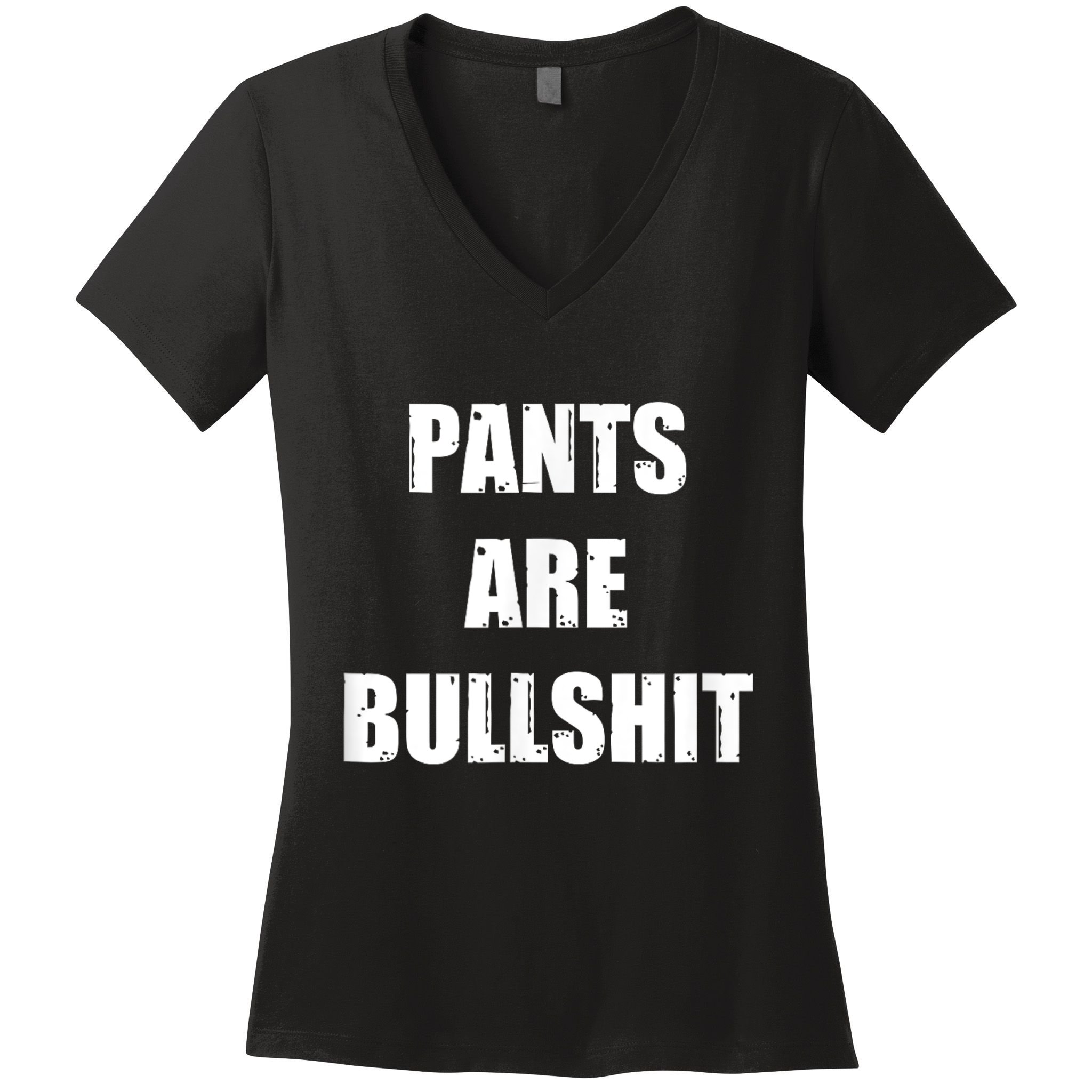 Funny Sarcastic Scottish Kilt And Tartan Fashion Attire Women's V-Neck T-Shirt