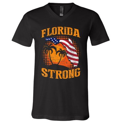 Florida Strong Support Apparel V-Neck T-Shirt