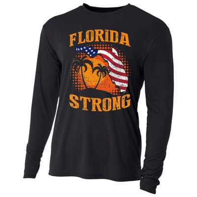 Florida Strong Support Apparel Cooling Performance Long Sleeve Crew