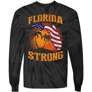 Florida Strong Support Apparel Tie-Dye Long Sleeve Shirt