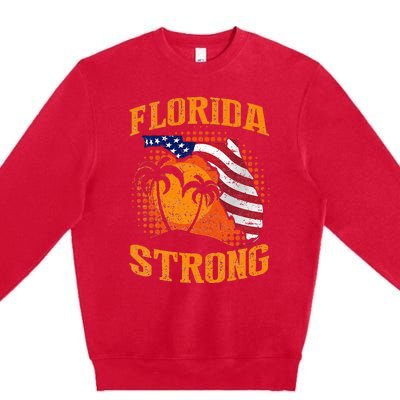 Florida Strong Support Apparel Premium Crewneck Sweatshirt