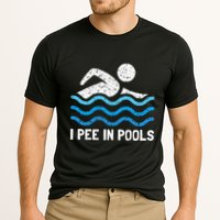 Funny Swimmer Swimming I Pee In Pools Performance Shirt