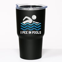 Funny Swimmer Swimming I Pee In Pools Tumbler