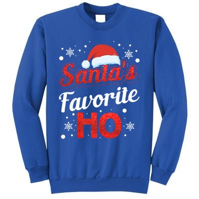 Funny Santa SantaS Favorite Ho Matching Couple Christmas Great Gift Sweatshirt