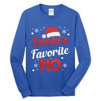 Funny Santa SantaS Favorite Ho Matching Couple Christmas Great Gift Tall Long Sleeve T-Shirt