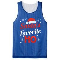 Funny Santa SantaS Favorite Ho Matching Couple Christmas Great Gift Mesh Reversible Basketball Jersey Tank