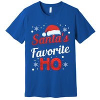 Funny Santa SantaS Favorite Ho Matching Couple Christmas Great Gift Premium T-Shirt