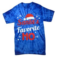 Funny Santa SantaS Favorite Ho Matching Couple Christmas Great Gift Tie-Dye T-Shirt