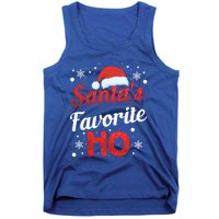 Funny Santa SantaS Favorite Ho Matching Couple Christmas Great Gift Tank Top