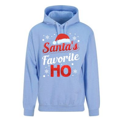 Funny Santa SantaS Favorite Ho Matching Couple Christmas Great Gift Unisex Surf Hoodie