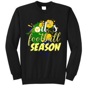 Football Season Splash Art Sweatshirt