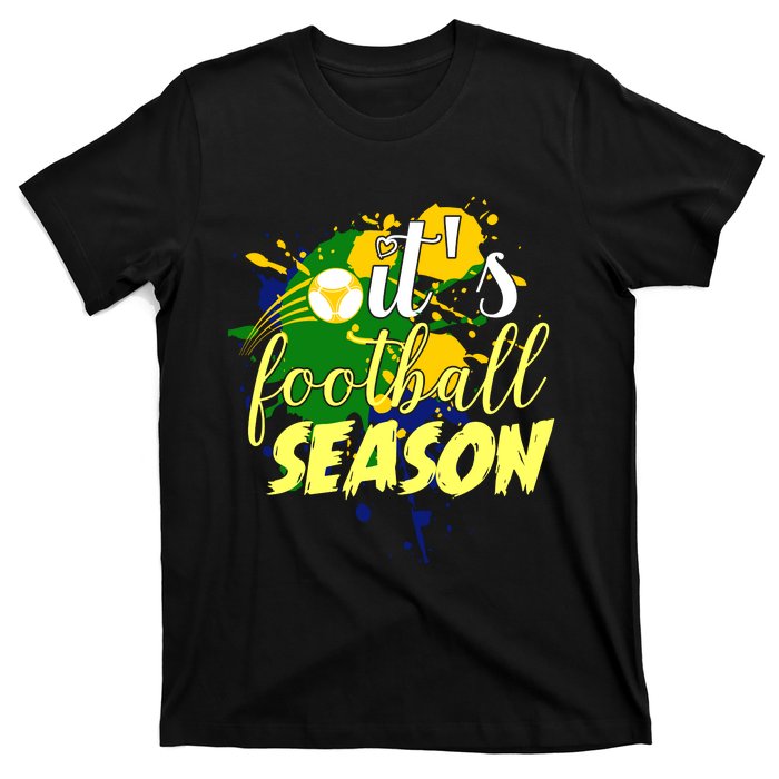 Football Season Splash Art T-Shirt