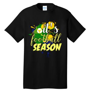 Football Season Splash Art Tall T-Shirt