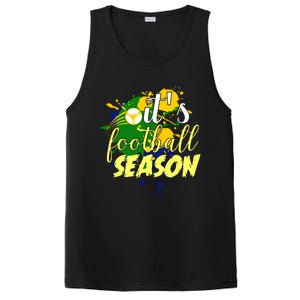 Football Season Splash Art PosiCharge Competitor Tank