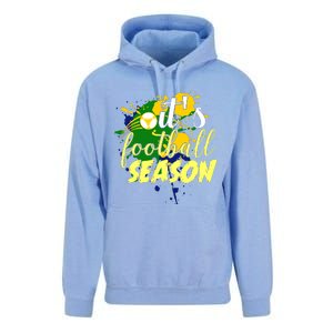 Football Season Splash Art Unisex Surf Hoodie