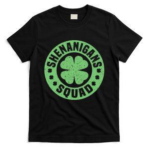 Funny Shenanigans Squad Happy St. Patrick's Day Outfit T-Shirt