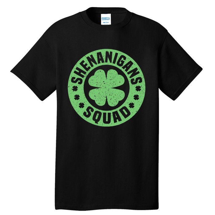 Funny Shenanigans Squad Happy St. Patrick's Day Outfit Tall T-Shirt