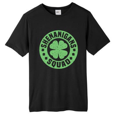 Funny Shenanigans Squad Happy St. Patrick's Day Outfit Tall Fusion ChromaSoft Performance T-Shirt