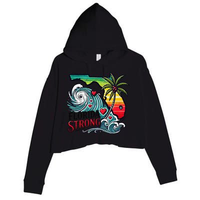 Florida Strong Support Pray For Tampa Bay Strong Community Crop Fleece Hoodie