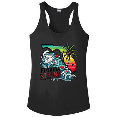 Florida Strong Support Pray For Tampa Bay Strong Community Ladies PosiCharge Competitor Racerback Tank