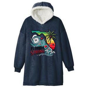 Florida Strong Support Pray For Tampa Bay Strong Community Hooded Wearable Blanket