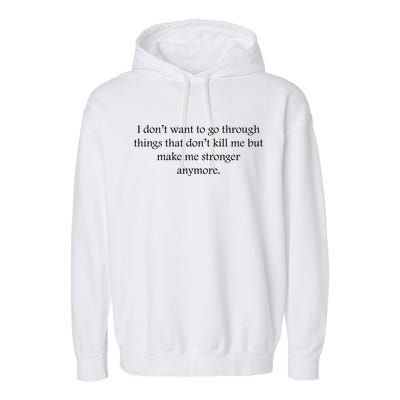 Funny Slogans Sarcastic Sayings Sarcasm Lover Sarcastic Quotes Garment-Dyed Fleece Hoodie